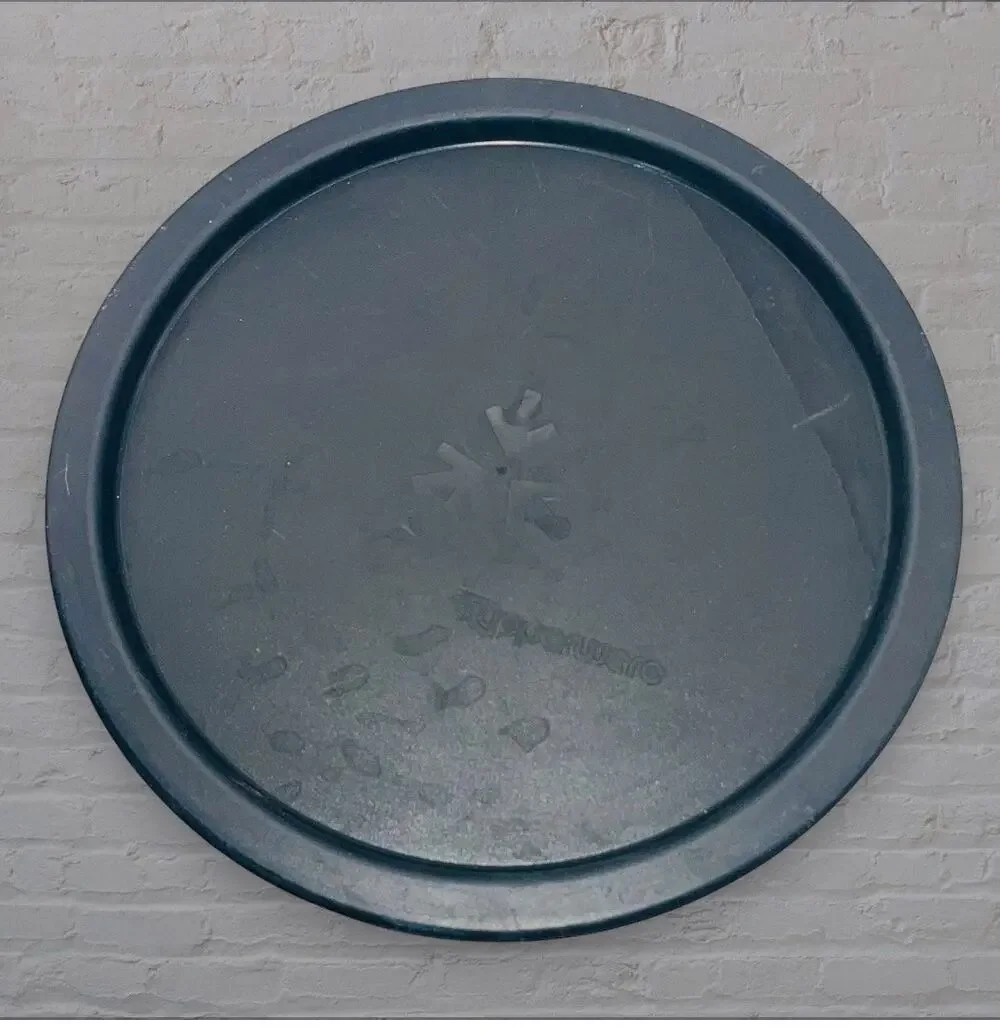 Tupperware 2419A C Black Replacement Lid Seal 6.75